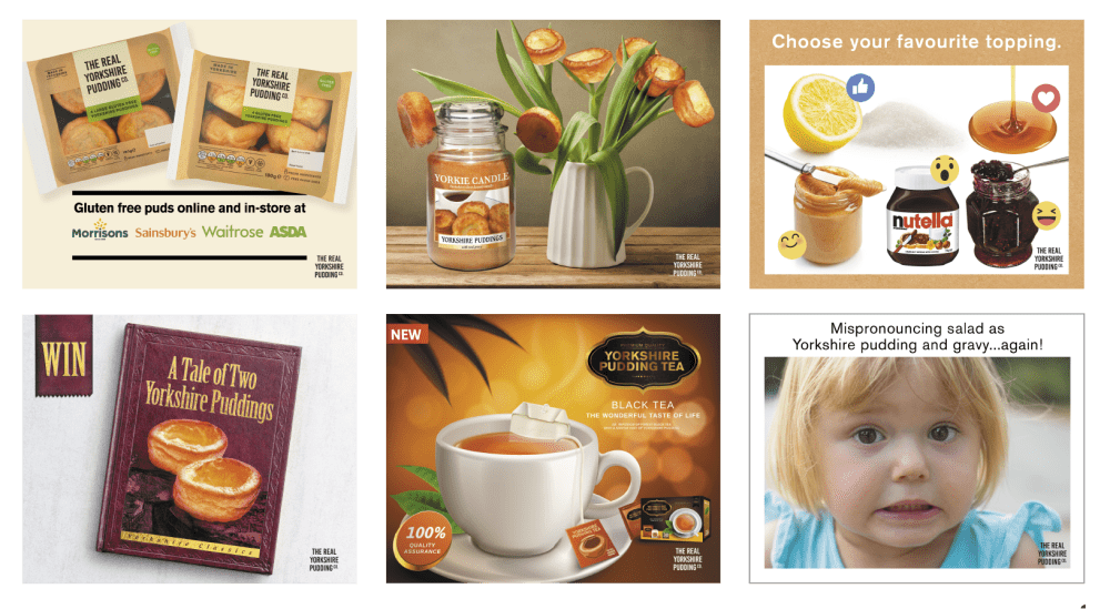 Real Yorkshire Pudding Social Media Examples
