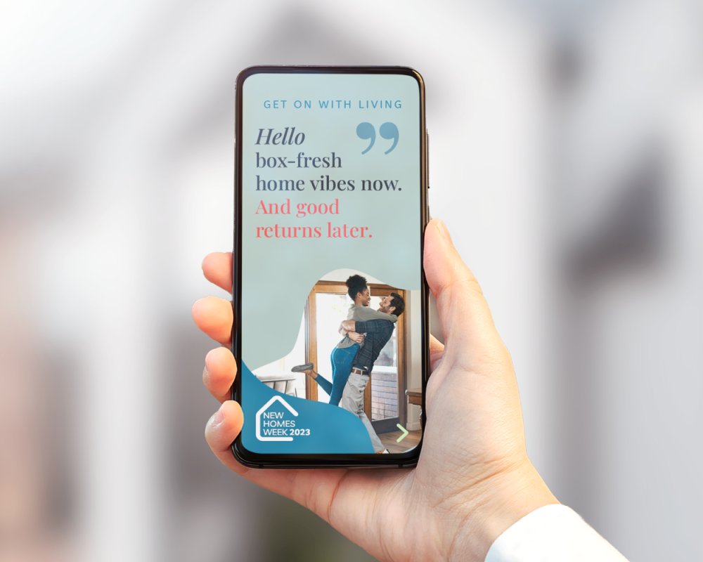 HBF New Homes Week Mobile Adverts