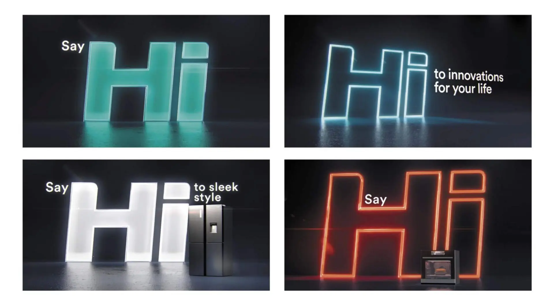 Hisense Say Hi Advert Montage