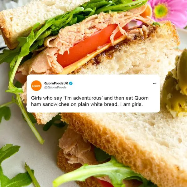 Quorn Deli Twitter Post