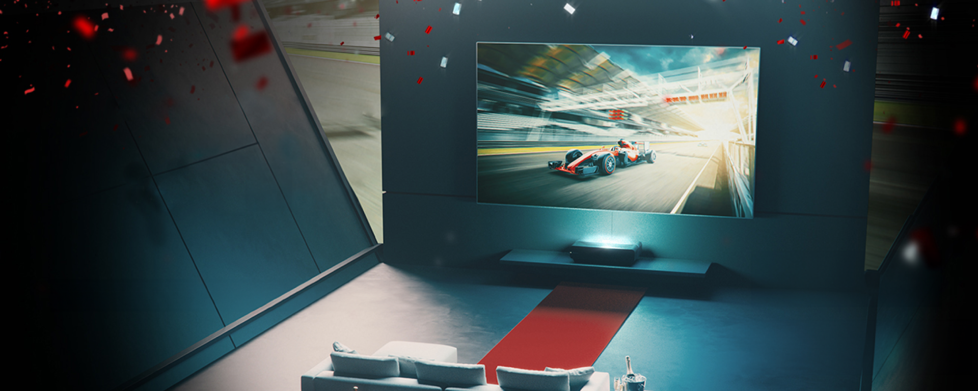 Hisense Laser TV Video Thumbnail cinema scene