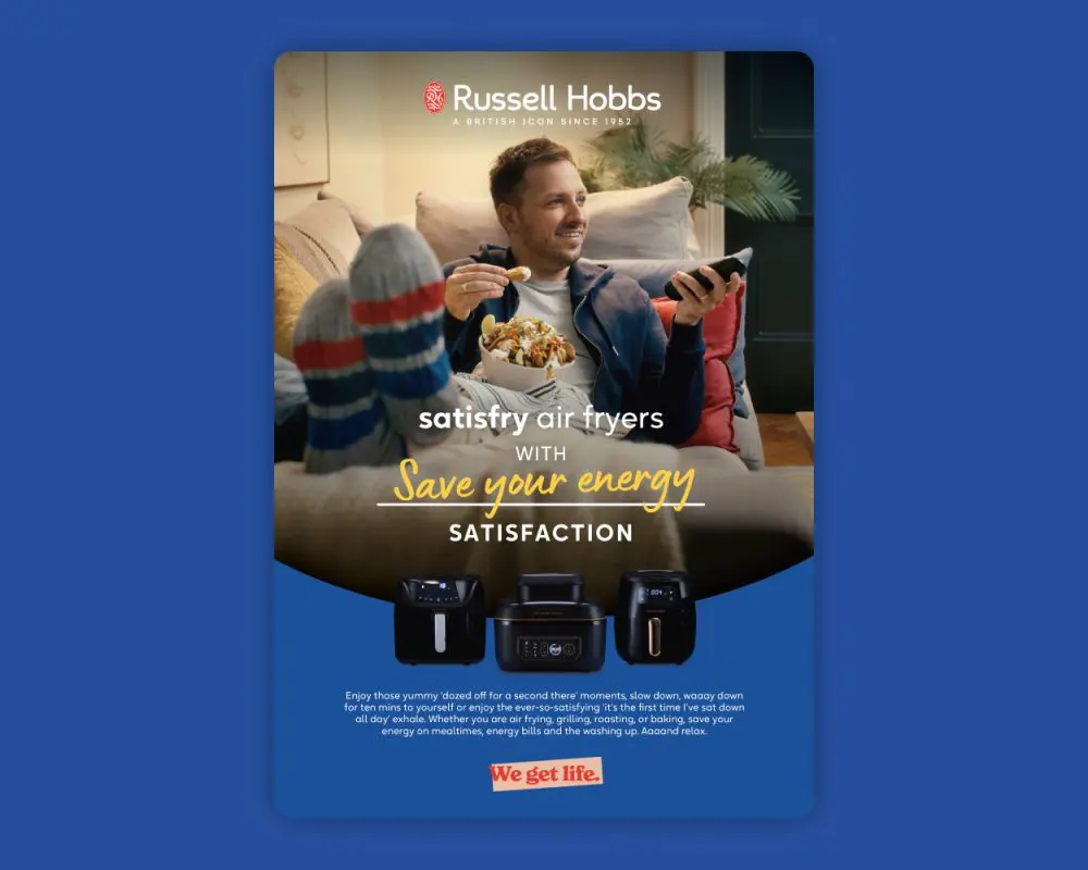 Russell Hobbs We Get Life Poster