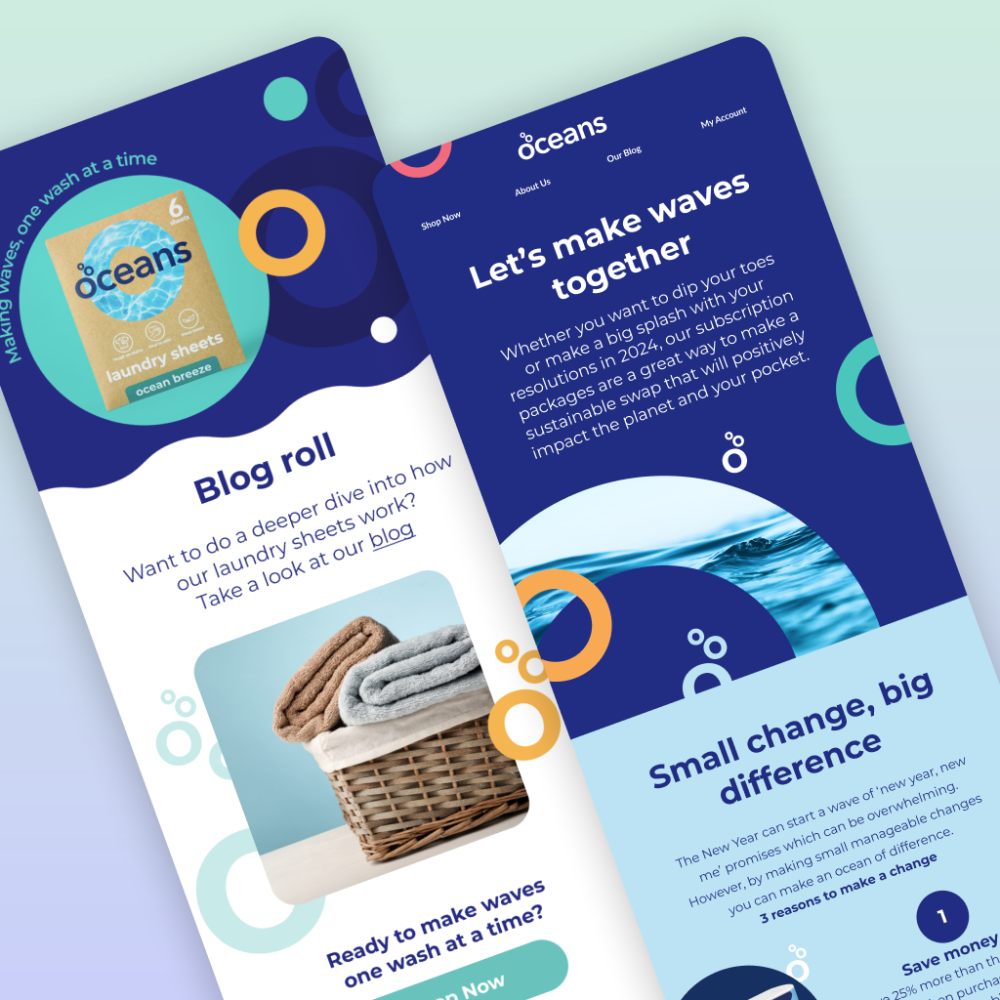 Oceans Email Examples