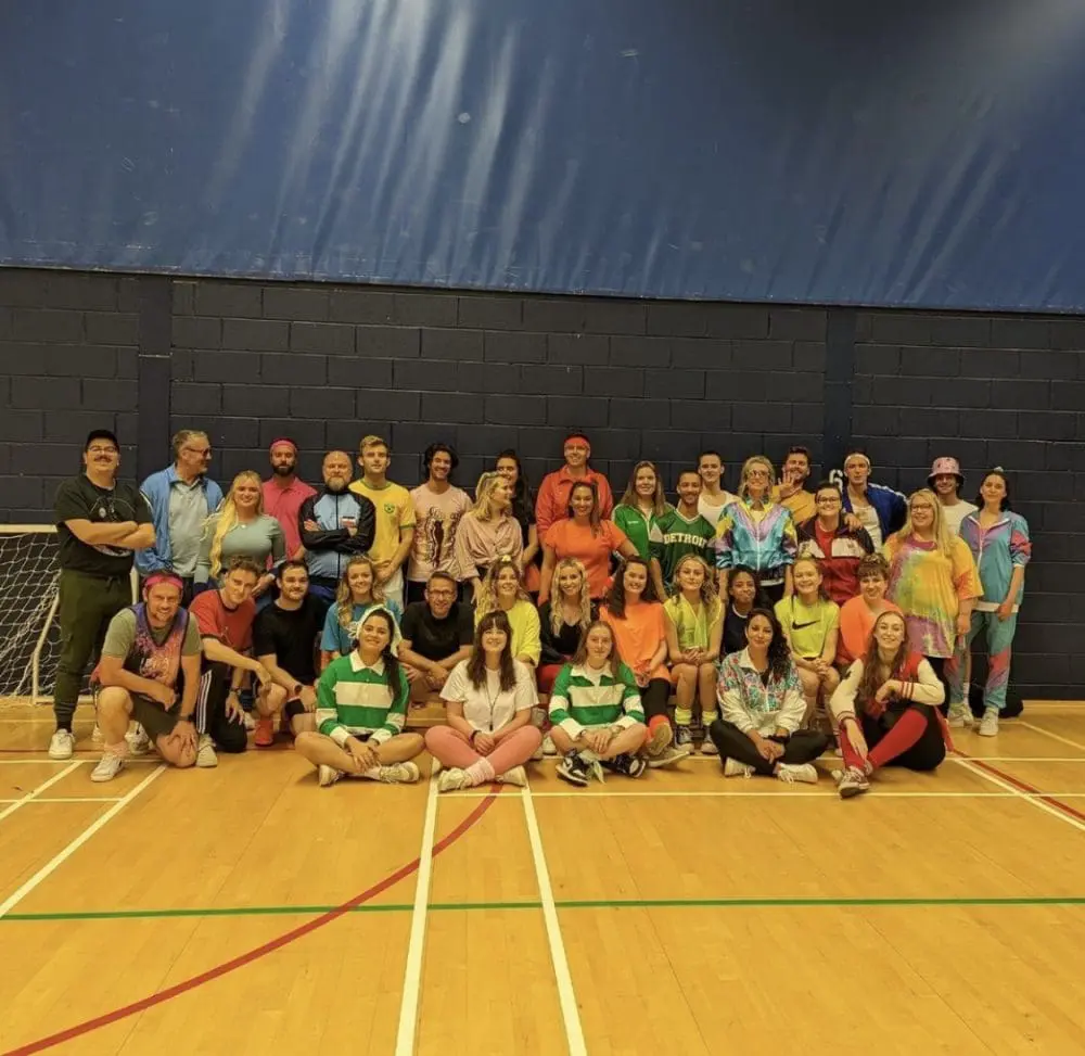 Ponderosa team at Sports Day