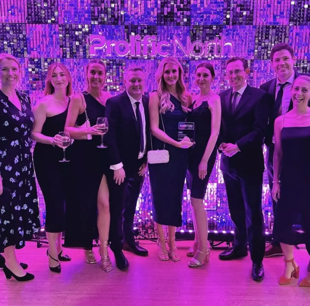 Ponderosa and KCOM winning at Prolific North Awards