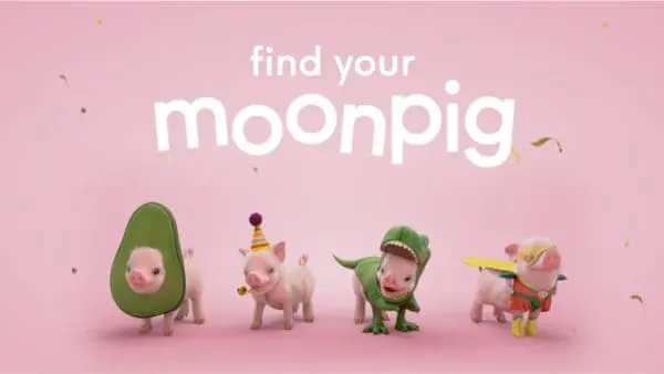 Moonpig Advert Shot
