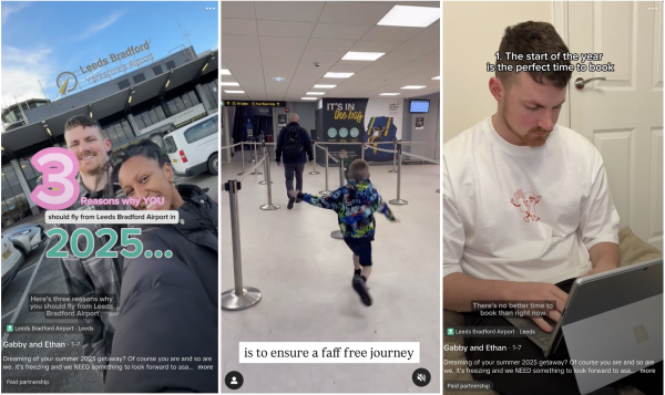 Leeds Bradford Airport Influencer Campaign