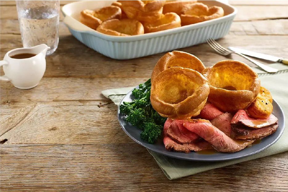Sunday Roast with Real Yorkshire Puddings