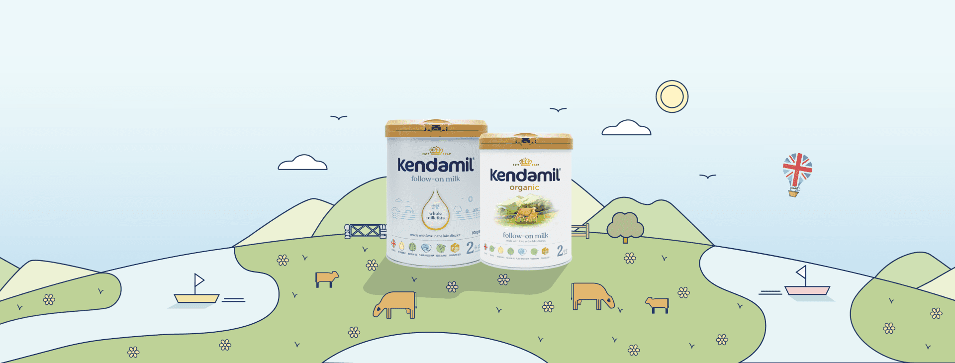 Kendamil Product Banner
