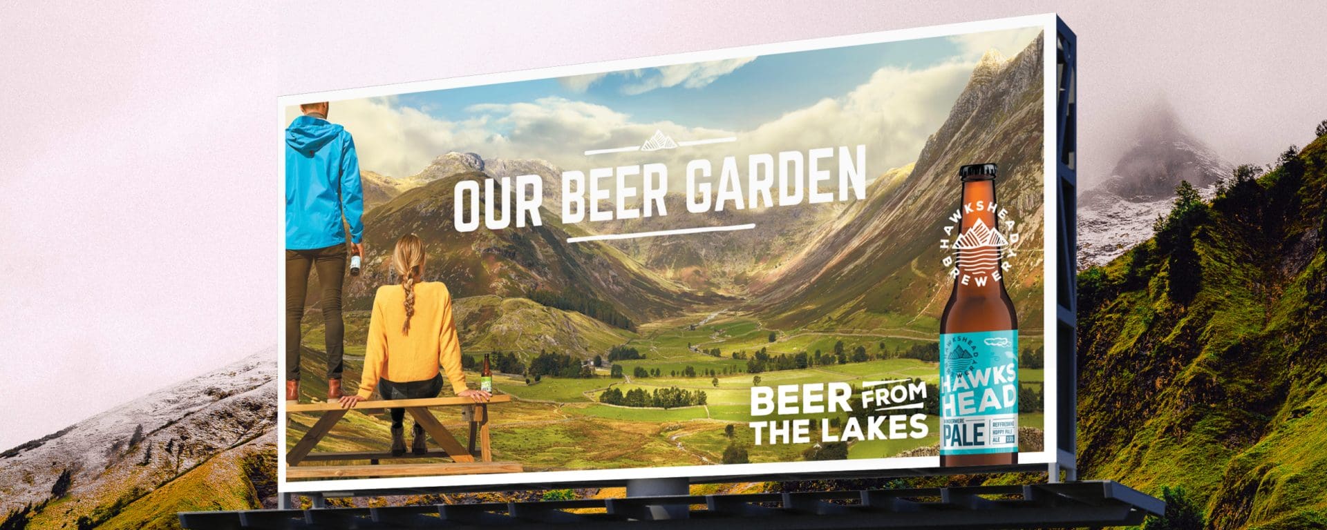 Hawkshead Brewery "Our Beer Garden" 48 Sheet Advert