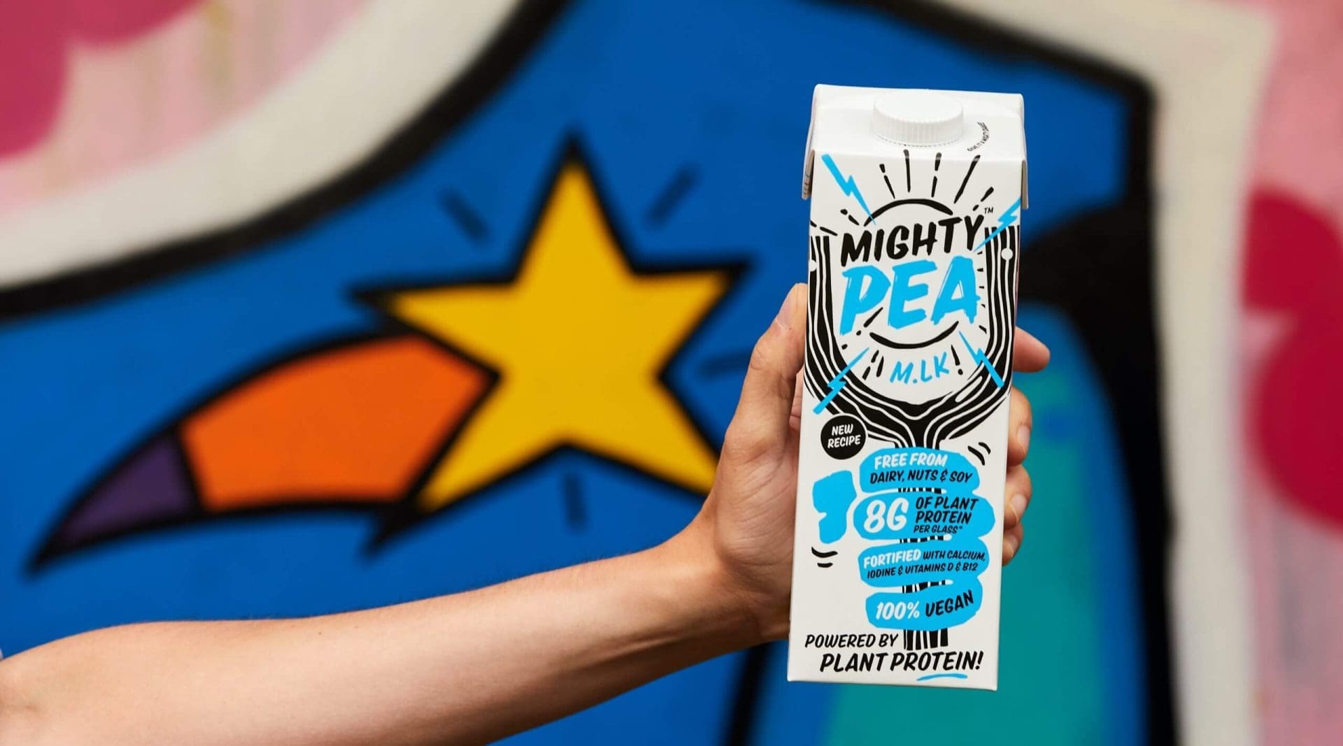 Mighty Pea Milk Carton