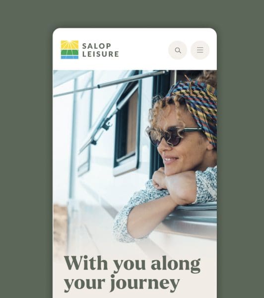 Salop Leisure Brand refresh and website